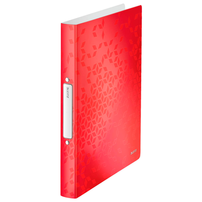 Artikelbild für AKTION: LEITZ WOW Ringbuch 2-Ringe rot 3,2 cm DIN A4, 1 St. mit Prämie nach Registrierung, Artikelnummer 235129