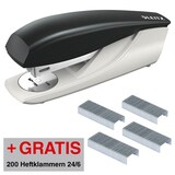 Artikelbild 1 für AKTION: LEITZ Heftgerät 5500 schwarz + GRATIS 200 Heftklammern 24/6 mit Prämie nach Registrierung, Artikelnummer 367987