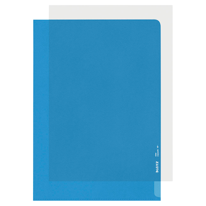 Artikelbild 4 für 100 LEITZ Sichthüllen 4000 DIN A4 blau genarbt 0,13 mm, Artikelnummer 944496