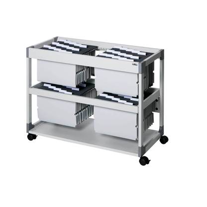 Artikelbild 11 für DURABLE Hängemappenwagen grau für bis zu 200 Hängemappen, Artikelnummer 631212