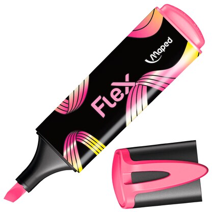 Artikelbild 2 für maped FLUO PEPS FLEX Textmarker farbsortiert, 4 St., Artikelnummer 701712