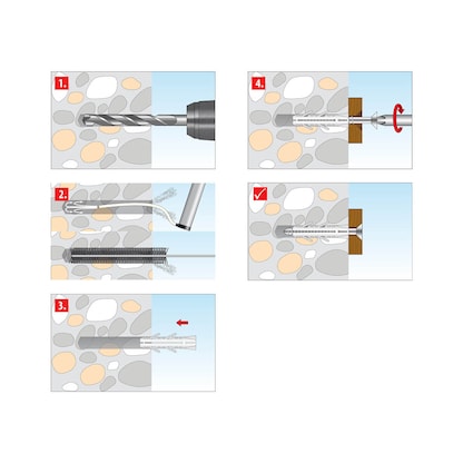 Artikelbild 2 für TOX Monteur Beton BARRCACUDA 094901041 Spreizdübel-Sortiment, 136-teilig, Artikelnummer 559728