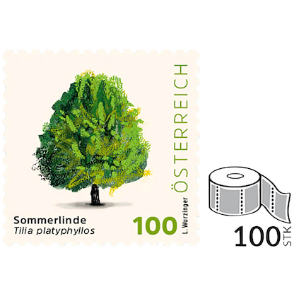 Artikelbild 1 für Porto NEU ab 01.05.2025: Österreichische Post 1,00 € Briefmarken ECO S 
