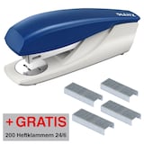 Artikelbild 1 für AKTION: LEITZ Heftgerät 5500 blau + GRATIS 200 Heftklammern 24/6 mit Prämie nach Registrierung, Artikelnummer 368001