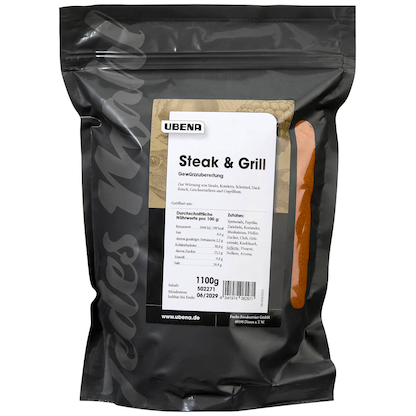Artikelbild 3 für UBENA Steak + Grill Gewürz, 1,1 kg, Artikelnummer 683587
