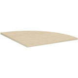 Artikelbild 1 für geramöbel Verbindungsplatte Flex ahorn, dreieckig abgerundet 80,0 x 80,0 x 2,5 cm, Artikelnummer 881882