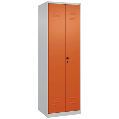 Artikelbild 4 für CP Putzmittelschrank Classic Plus 080100-00 S10000 lichtgrau, reinorange 60,0 x 50,0 x 185,0 cm, aufgebaut, Artikelnummer 113967