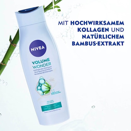Artikelbild 2 für NIVEA VOLUME WONDER Shampoo 400,0 ml, Artikelnummer 578108
