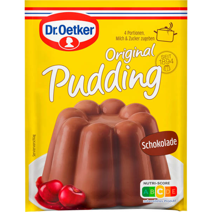 Artikelbild 2 für Dr. Oetker Original Schokolade Puddingpulver 2x 44,5 g, Artikelnummer 627577