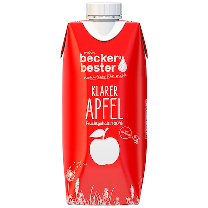 Artikelbild 2 für beckers bester KLARER APFEL Direktsaft 12x 0,33 l, Artikelnummer 652816