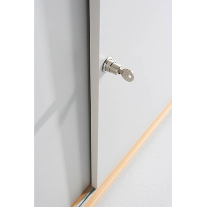 Artikelbild 10 für HAMMERBACHER Schiebetürenschrank, V1752S/5/5/RE lichtgrau 1 Fachboden 120,0 x 40,0 x 74,8 cm, Artikelnummer 977876