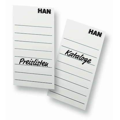 Artikelbild 2 für 8 HAN Beschriftungsetiketten weiß, Artikelnummer 511931