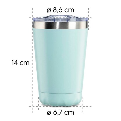 Artikelbild 3 für xavax® Isolierbecher blau 270,0 ml, Artikelnummer 822183