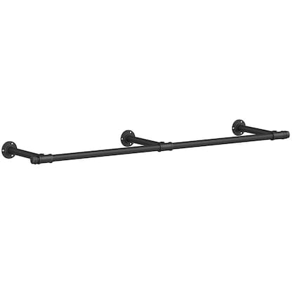 Artikelbild 17 für SONGMICS Wandgarderobe schwarz Metall 170,0 x 7,0 cm, Artikelnummer 290308