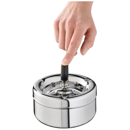 Artikelbild 3 für APS KLASSIKER Aschenbecher silber, Artikelnummer 194666