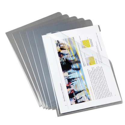 Artikelbild 10 für 100 DURABLE Sichthüllen DIN A4 glasklar glatt 0,15 mm, Artikelnummer 677286