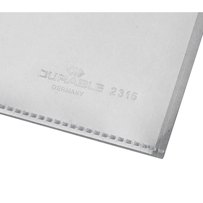 Artikelbild 2 für 100 DURABLE Sichthüllen DIN A4 glasklar glatt 0,15 mm, Artikelnummer 677286