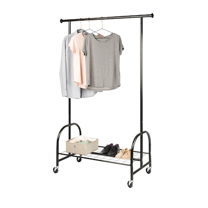 Artikelbild 3 für WENKO Teleskop-Garderobe Profi 50696100 schwarz Metall 121,0 x 185,0 cm, Artikelnummer 816864