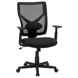 Artikelbild 1 für SONGMICS Bürostuhl, OBN36BK Stoff schwarz, Gestell schwarz, Artikelnummer 260769