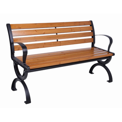 Artikelbild für Garden Pleasure Gartenbank NORWICH 304929 natur Holz 120,0 cm, Artikelnummer 543944