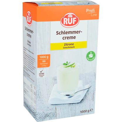 Artikelbild für RUF Schlemmercreme Zitrone 1,0 kg, Artikelnummer 647707