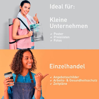 Artikelbild 14 für 100 LEITZ UDT Laminierfolien glänzend für A4 100 micron, Artikelnummer 472530