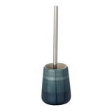 Artikelbild 1 für WENKO WC-Garnitur Pottery petrol Stein, Artikelnummer 812012