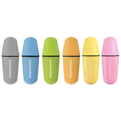 Artikelbild 3 für EBERHARD FABER Pastell Mini Textmarker farbsortiert, 6 St., Artikelnummer 106647