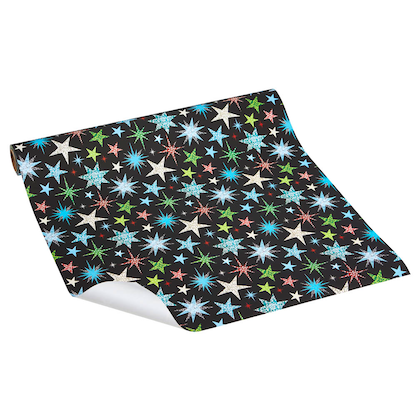 Artikelbild 2 für JUNG SCHÖNER VERPACKEN Geschenkpapier Vancouver Sterne mehrfarbig, 20,0 m, Artikelnummer 463483