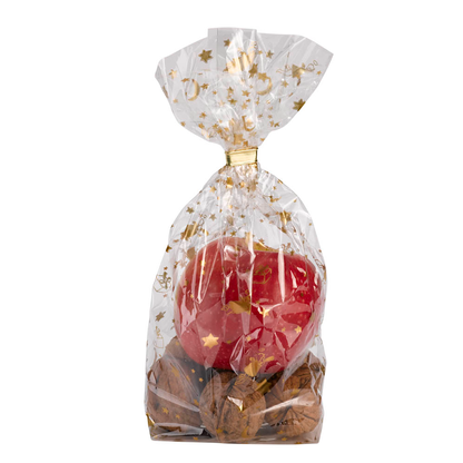 Artikelbild 3 für folia Zellglas-Bodenbeutel Mond und Sterne gold 14,0 x 23,0 cm 10 St., Artikelnummer 555011