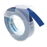 Artikelbild 1 für DYMO Prägeband 3D 12744 520106, 9 mm weiß auf blau, Artikelnummer 405894