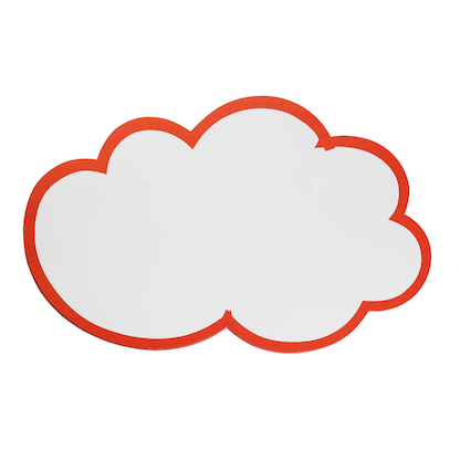 Artikelbild 1 für FRANKEN Moderationskarten weiß/rot 37,0 x 62,0 cm, 20 St., Artikelnummer 536610