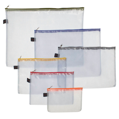 Artikelbild 4 für FolderSys Reißverschlussbeutel transparent/orange 0,15 mm, 1 St., Artikelnummer 641779