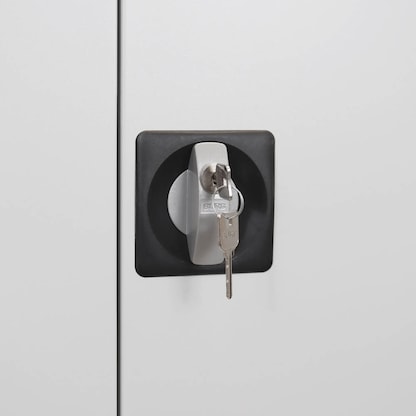 Artikelbild 10 für ADB Metallschrank 40956 lichtgrau 92,0 x 42,0 x 195,0 cm, aufgebaut, Artikelnummer 892784