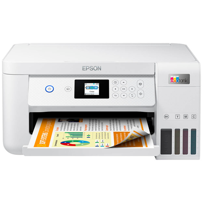 Artikelbild 16 für AKTION: EPSON EcoTank ET-2856 3 in 1 Tintenstrahl-Multifunktionsdrucker weiß mit 30 Euro CashBack, Artikelnummer 628047