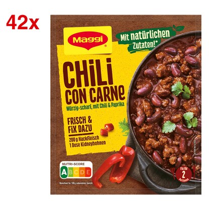 Artikelbild 12 für Maggi® Chili con Carne 42x 2 Portionen, Artikelnummer 612939