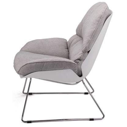 Artikelbild 4 für meet powered by PAPERFLOW Sessel LAZY grau silber Stoff, 1 St., Artikelnummer 637771