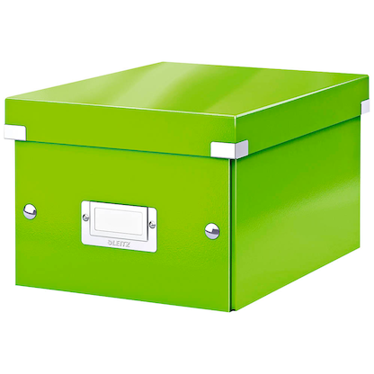 Artikelbild für AKTION: LEITZ Click & Store Aufbewahrungsbox 7,4 l grün 21,6 x 28,2 x 16,0 cm mit Prämie nach Registrierung, Artikelnummer 916801