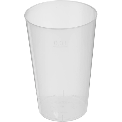 Artikelbild für 25 STARPAK Mehrweg-Trinkbecher 0,3 l, Artikelnummer 952283