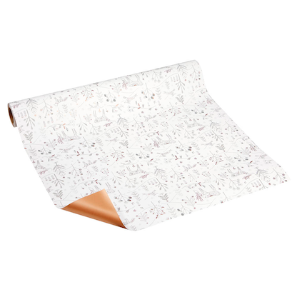 Artikelbild 2 für JUNG SCHÖNER VERPACKEN Geschenkpapier Winter Wonderland Waldtiere mehrfarbig beidseitig bedruckt, 20,0 m, Artikelnummer 463507
