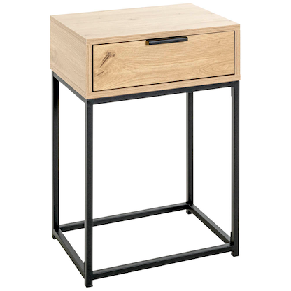 Artikelbild 3 für HAKU Möbel Konsole Nachttisch schwarz 40,0 x 28,0 x 60,0 cm, Artikelnummer 340139