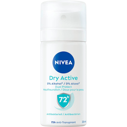 Artikelbild 18 für NIVEA Dry Active mini Deo-Spray 35,0 ml, Artikelnummer 580138