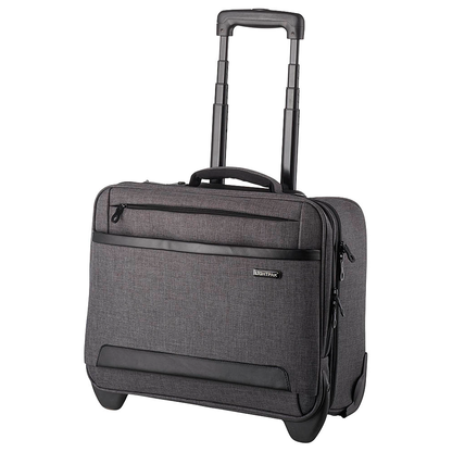 Artikelbild 5 für LIGHTPAK Laptop-Trolley ARKON Kunstfaser grau 42,5 x 21,0 x 37,0 cm, Artikelnummer 348654