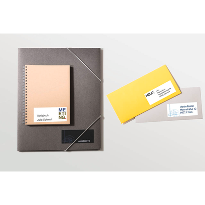 Artikelbild 7 für 2.400 AVERY Zweckform Etiketten 3475 weiß 70,0 x 36,0 mm, Artikelnummer 642280