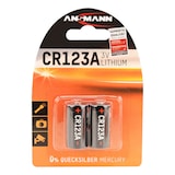 Artikelbild 1 für 2 ANSMANN Batterien CR123A Fotobatterie 3,0 V, Artikelnummer 533562