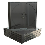 Artikelbild 1 für MediaRange 1er CD-/DVD-Hüllen Jewel Cases schwarz, 5 St., Artikelnummer 415638