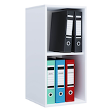 Artikelbild 1 für VCM my office Aktenregal Lona L weiß 35,3 x 37,0 x 74,0 cm, Artikelnummer 848873