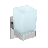 Artikelbild 1 für WENKO Zahnputzbecher Genova silber, glänzend, Artikelnummer 808804