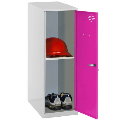 Artikelbild für Simonrack Spind SIMONLOCKER DISM grau, pink 8425437116711, 1 Schließfach 30,0 x 50,0 x 91,5 cm, Artikelnummer 354989