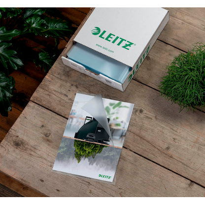 Artikelbild 9 für AKTION: 100 LEITZ Sichthüllen re:cycle 4001 DIN A4 transparent genarbt 0,13 mm mit Prämie nach Registrierung, Artikelnummer 696922